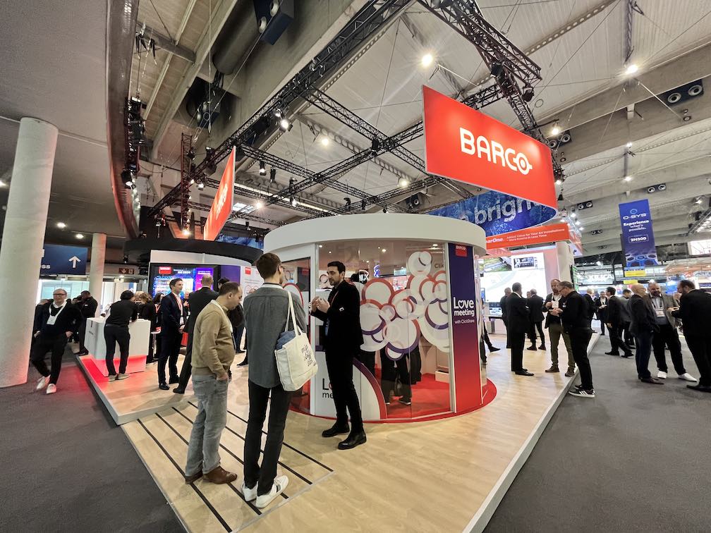 Barco booth ise 2024